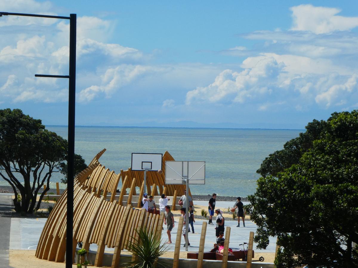 Hotel Sea Breeze Napier Exterior foto